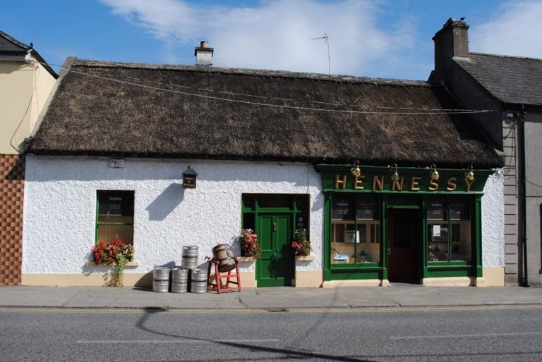 Thatched Gastropub in Ferbane, County Offaly, Ireland